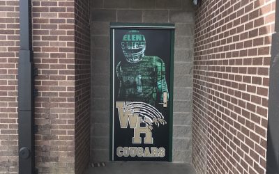 Door Wraps Western Hills High School