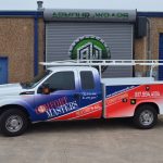 hvac truck wrapped for Comfort Masters