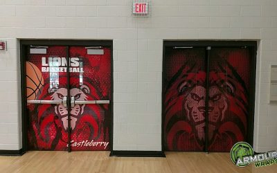 Custom Gym Graphics Castleberry High School