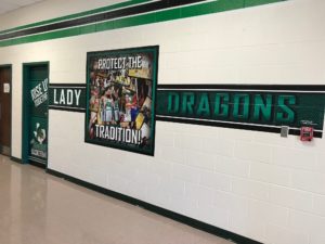 Wall Wrap Carroll HS