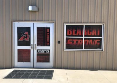 Field House Window Graphics Wraps